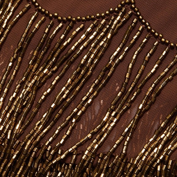 L'AGENCE Eulla Embellished Fringe-Trim Skirt - Picture 7 of 7